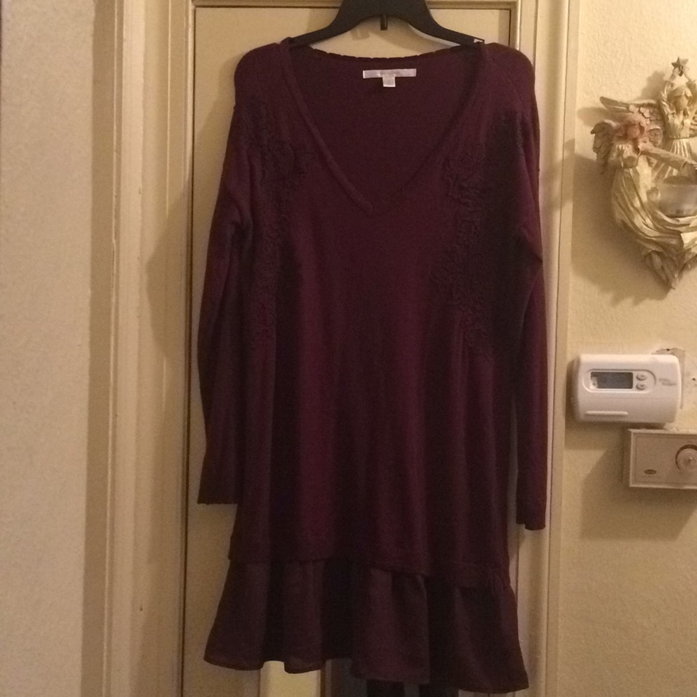 Lauren Conrad  long sweater dress! NWOT!